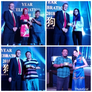 Photo collage of prize winners