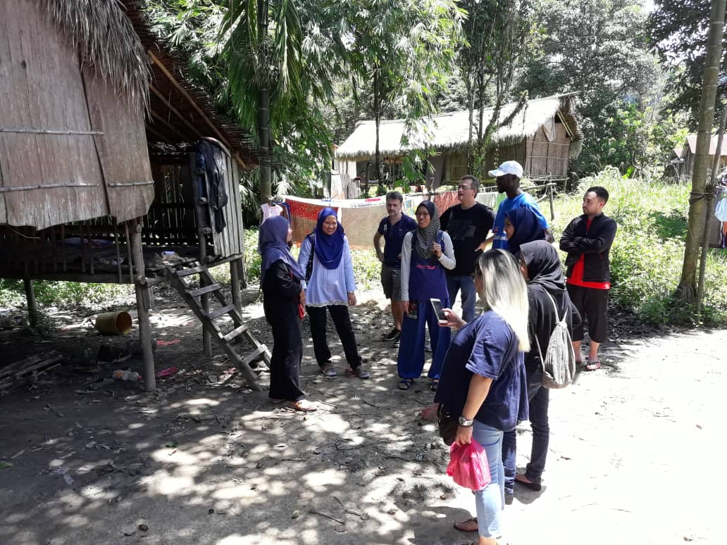 MYE team at orang asli village