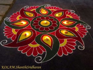 Rangoli by Shanthi Sridharan KOLAM